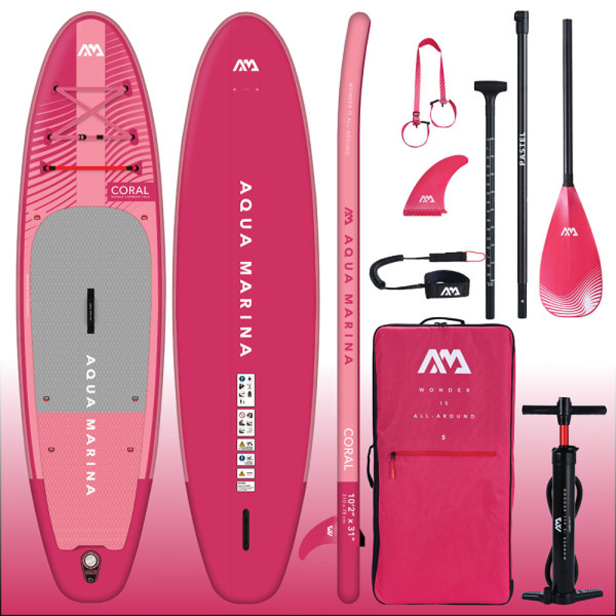 Aqua Marina Coral Advanced All-Around iSUP 10' 2